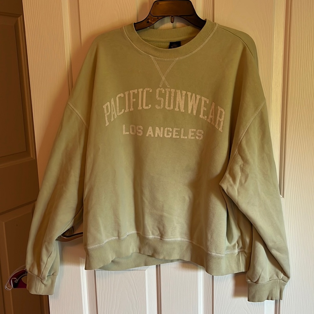 light green pacsun sweatshirt